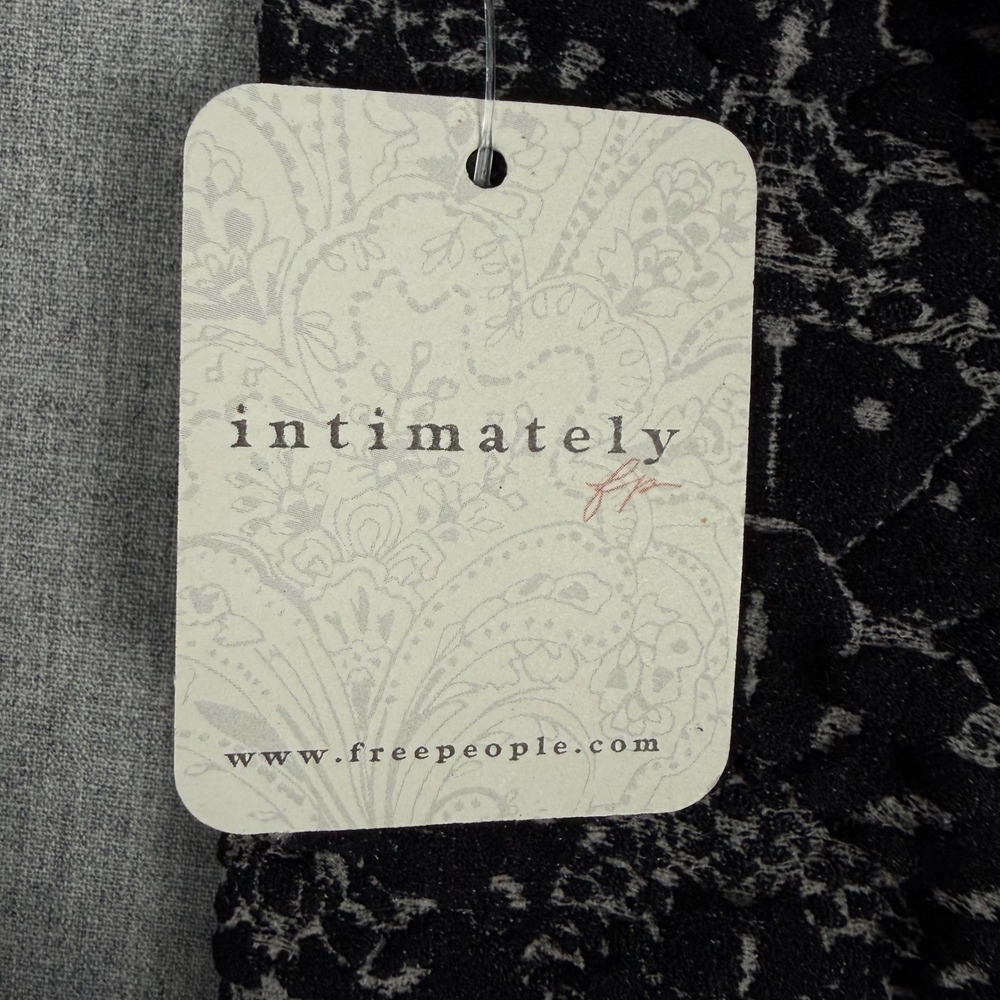 Free People Intimately Black Lace Halter Bodysuit Size XS/S Boho Chic New - Picture 3 of 10